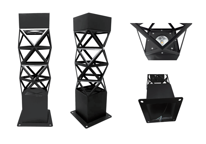 SPE-DC075 decorative design LED bollard light