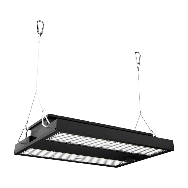 High power 300W 350W and 400W industrial LED high bay fixture size and wattage series