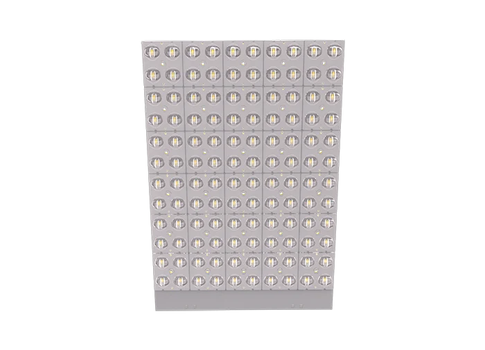High luminous efficacy 150 lm per watt 5050 LED optical lens array for bridge roadway lighting