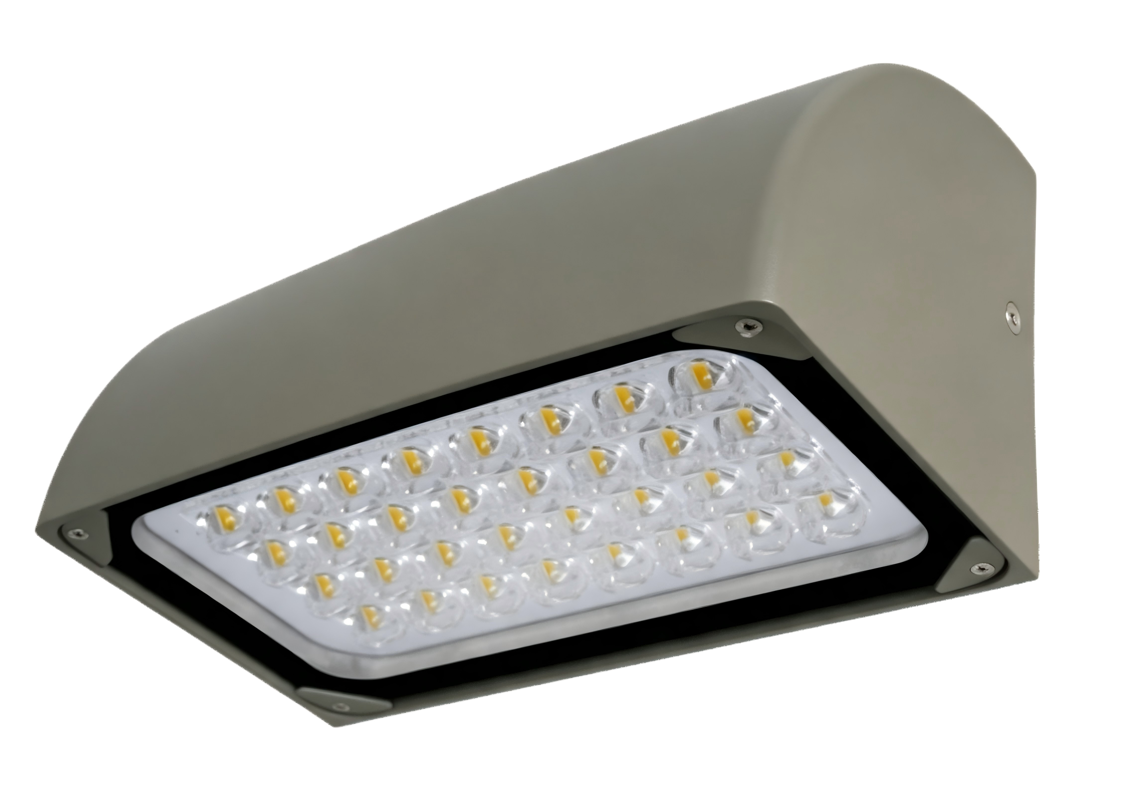 Exterior building perimeter LED wall pack light