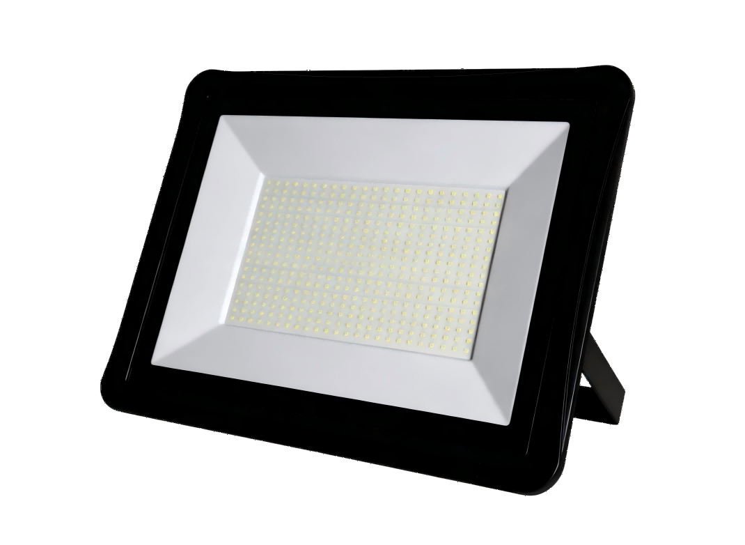 Commercial heavy-duty LED flood light fixture