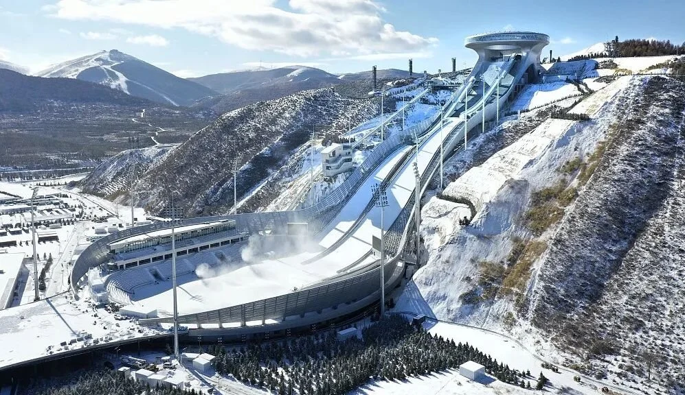 2018 Winter Olympic Ski Resort Area Flood Lighting